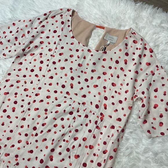 NUMPH Dress Polka Dot Tunic Size 34 (Fits XS - M) New w/ Tag 100% Viscose - Picture 3 of 13